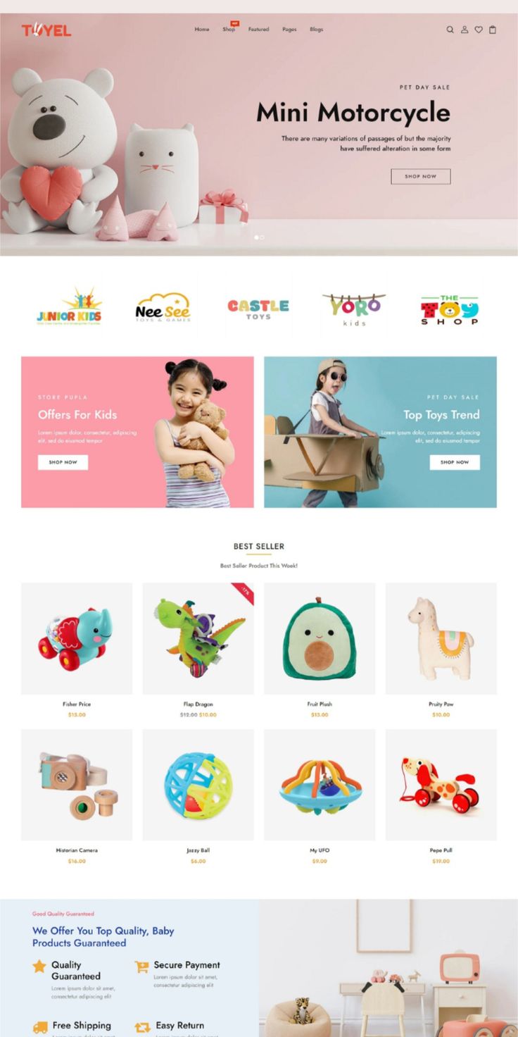 Toyel Children Toys Store Design
